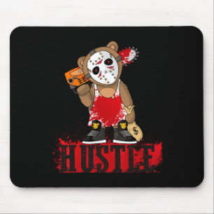 Hip Hop Hop Hockey Maske Teddy Bären Spaß Entrepre Mousepad