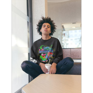 Hip Hop Inspiriert gesegnet Christliche Kunst Sweatshirt