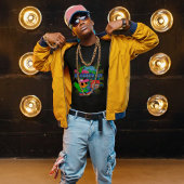 Hip Hop Inspiriert gesegnet Christliche Kunst T-Shirt