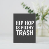 HIP HOP IST FILTHY TRASH POTCARDS MEMBER POSTKARTE (Stehend Vorderseite)