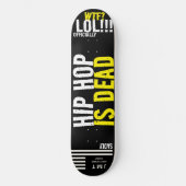HIP HOP IST TOAD 8 1/4" Skateboard Deck (Vorderseite)
