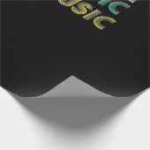 Hip Hop Jazz Funk Black Music - Musikalisch kreati Geschenkpapier (Ecke)