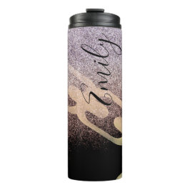 Hip Hop Kette Imitate Glitzern Mit Monogramm Name Thermosbecher