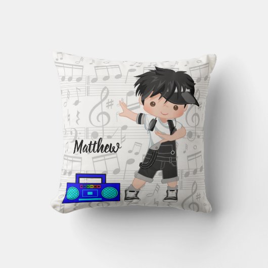 Hip Hop Kissen (Vorderseite)