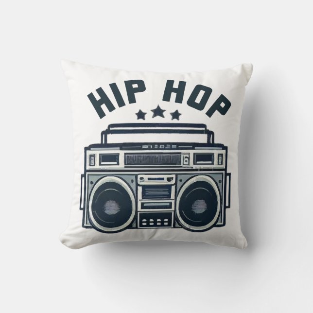 Hip Hop Kissen (Vorderseite)