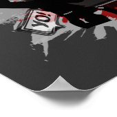 Hip Hop-Lautsprecher Poster (Ecke)