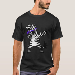 Hip Hop Lover   Dabbing zebra dab hip hop lustig T-Shirt