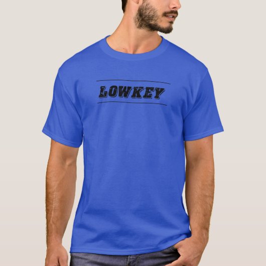 Hip Hop Lowkey Rapper T-Shirt (Vorderseite)