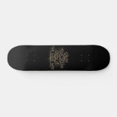 Hip Hop Lyric Skate Deck Skateboard (Horizontal)