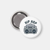 Hip Hop Magnet (Vorderseite/Rückseite)