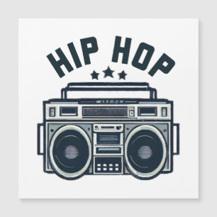 Hip-Hop Magnetkarte