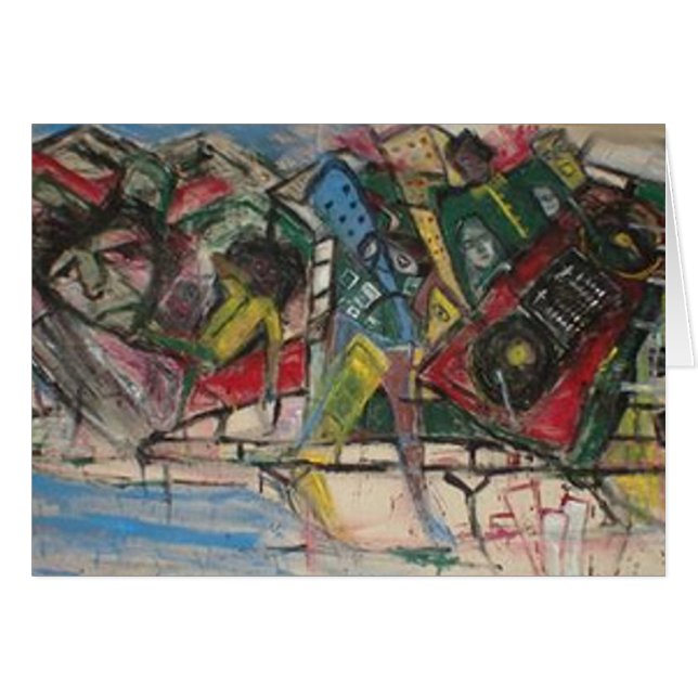 HIP HOP MURAL (Vorderseite (Horizontal))