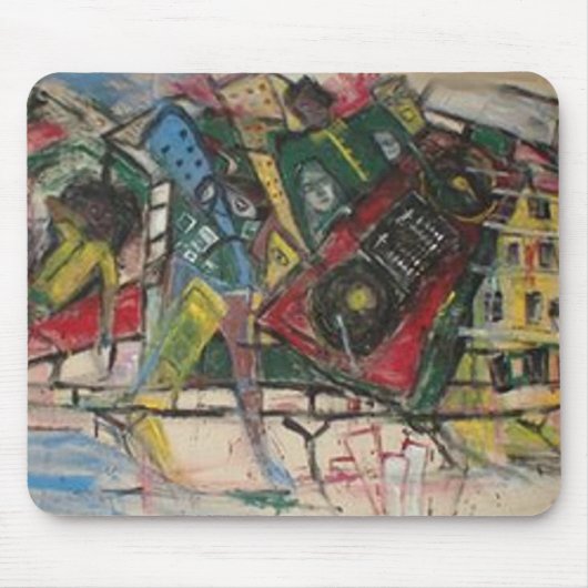 HIP HOP MURAL MOUSEPAD (Vorne)