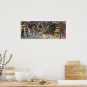 HIP HOP MURAL POSTER (Küche)