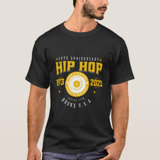 Hip Hop Music 50. Jubiläum Musiker Geboren Day T-Shirt