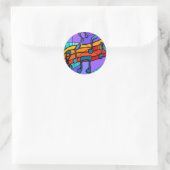 Hip Hop Music Sticker (Tasche)