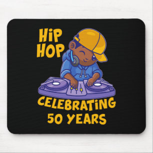 Hip Hop Musik 50 Jahre Schwarze Geschichte Dj Da Mousepad