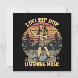 Hip Hop Musik Einladung