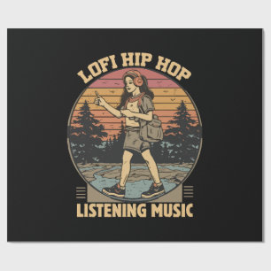 Hip Hop Musik Geschenkpapier