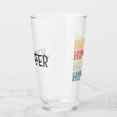 Hip Hop Musik Glas (Rechts)