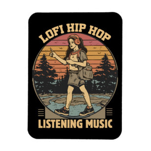 Hip Hop Musik Magnet