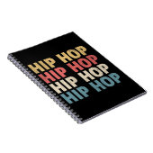 Hip Hop Musik Notizblock (Rechte Seite)