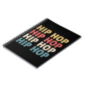 Hip Hop Musik Notizblock (Linke Seite)