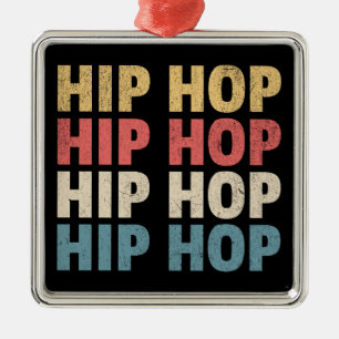 Hip Hop Musik Ornament Aus Metall