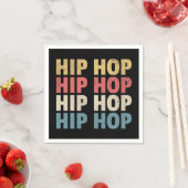 Hip Hop Musik Serviette (Beispiel)