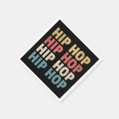 Hip Hop Musik Serviette (Ecke)