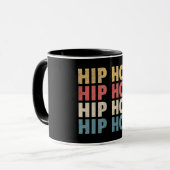 Hip Hop Musik Tasse (Vorderseite Links)