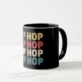 Hip Hop Musik Tasse (VorderseiteRechts)