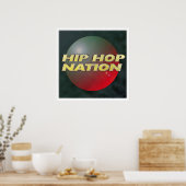 Hip Hop Nation Poster (Küche)