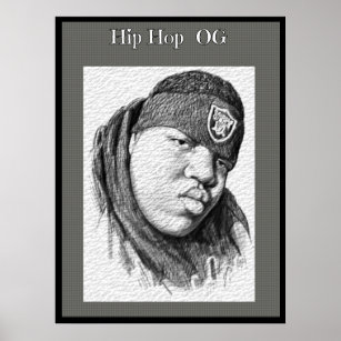 Hip Hop OG Poster