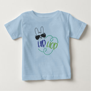 Hip-Hop-Osterhase Baby T-shirt