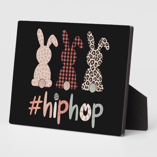 Hip Hop Ostersonniger Frühling Niedlich Fotoplatte (Seite)