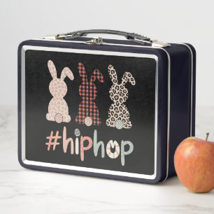 Hip Hop Ostersonniger Frühling Niedlich Metall Brotdose