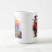Hip Hop Panda Groove: Hip Hop Kaffeetasse (Mittel)
