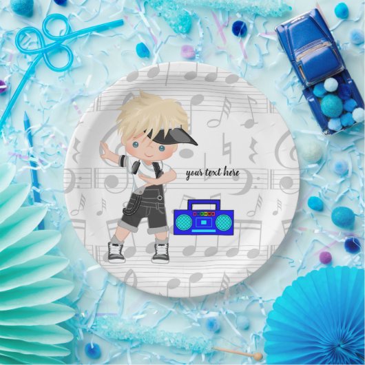 Hip Hop Pappteller (Party)