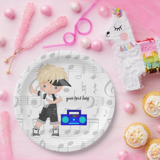 Hip Hop Pappteller (Party)