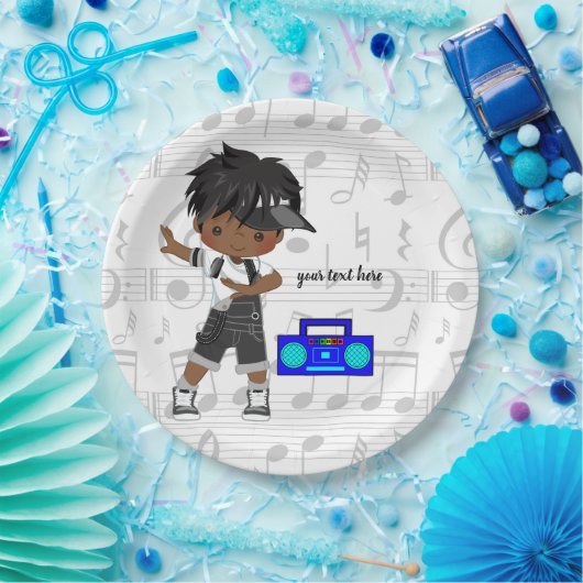 Hip Hop Pappteller (Party)