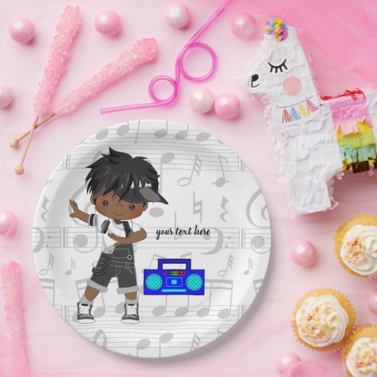 Hip Hop Pappteller (Party)