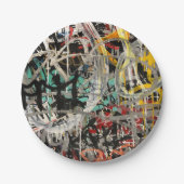 Hip Hop Pappteller (Vorderseite)