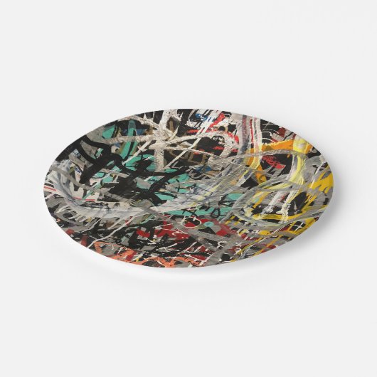 Hip Hop Pappteller (Schrägansicht)