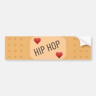 Hip Hop Patch / bandaid, Hip Hop heilt Wunden Autoaufkleber