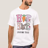 "Hip Hop" Personalisiertes OsterT-Shirt (Bulk Frie T-Shirt (Vorderseite)