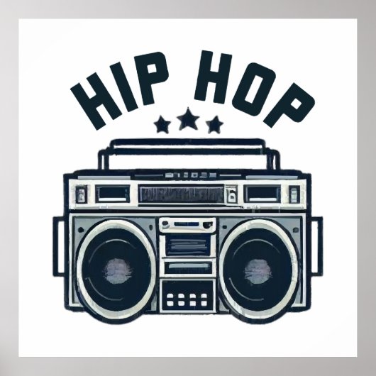 Hip Hop Poster (Vorne)