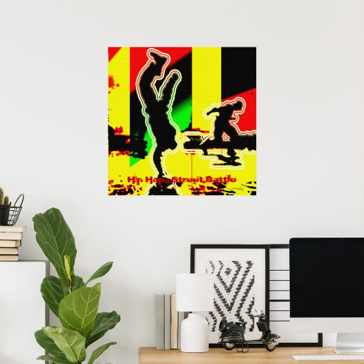 Hip Hop.. Poster (Heimbüro)