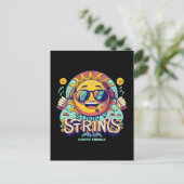 Hip Hop Postkarte (Stehend Vorderseite)