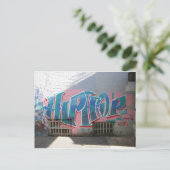 Hip Hop Postkarte (Stehend Vorderseite)